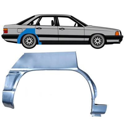 Aizmugurējā arka priekš Audi 100 C3 1982-1990 / Labā 7607