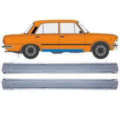 Slieksnis priekš Fiat 125p 1968-1991 / Kreisais+Labais / Komplekts 12542