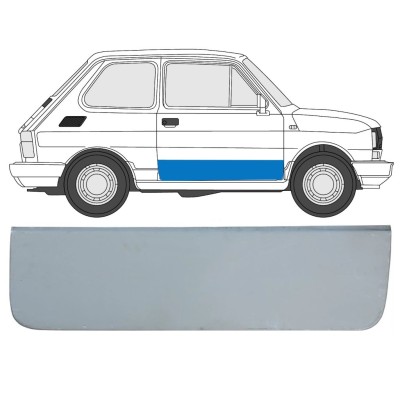 Durvju panelis priekš Fiat 126p 1972-2000 / Labā 17260