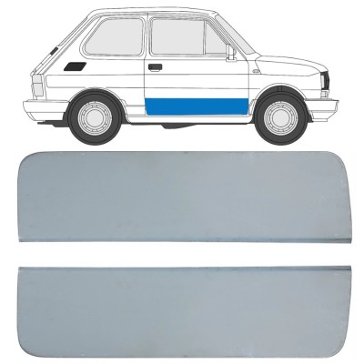 Durvju panelis priekš Fiat 126p 1972-2000 / Kreisais+Labais / Komplekts 17262