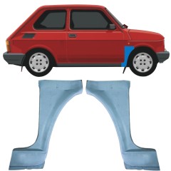 Priekšējā spārna daļa priekš Fiat 126p 1972-2000 / Kreisais+Labais / Komplekts 11222