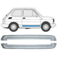 Priekšpuse durvju iekšējais panelis priekš Fiat 126p 1972-2000 / Kreisais+Labais / Komplekts 17265
