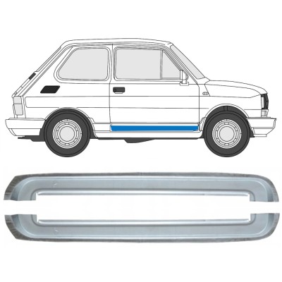 Priekšpuse durvju iekšējais panelis priekš Fiat 126p 1972-2000 / Kreisais+Labais / Komplekts 17265