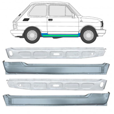 Iekšējais un ārējais slieksnis priekš Fiat 126p 1972-2000 11718