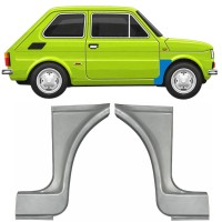 Priekšējā spārna daļa priekš Fiat 126p 1972-1994 ST/FL / Kreisais+Labais / Komplekts 11219