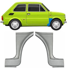 Priekšējā spārna daļa priekš Fiat 126p 1972-1994 ST/FL / Kreisais+Labais / Komplekts 11219
