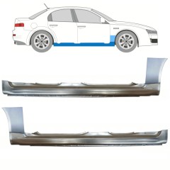 Pilns slieksnis + priekšējā spārna daļa priekš Alfa Romeo 159 2005-2012 / Kreisais+Labais / Komplekts 11301