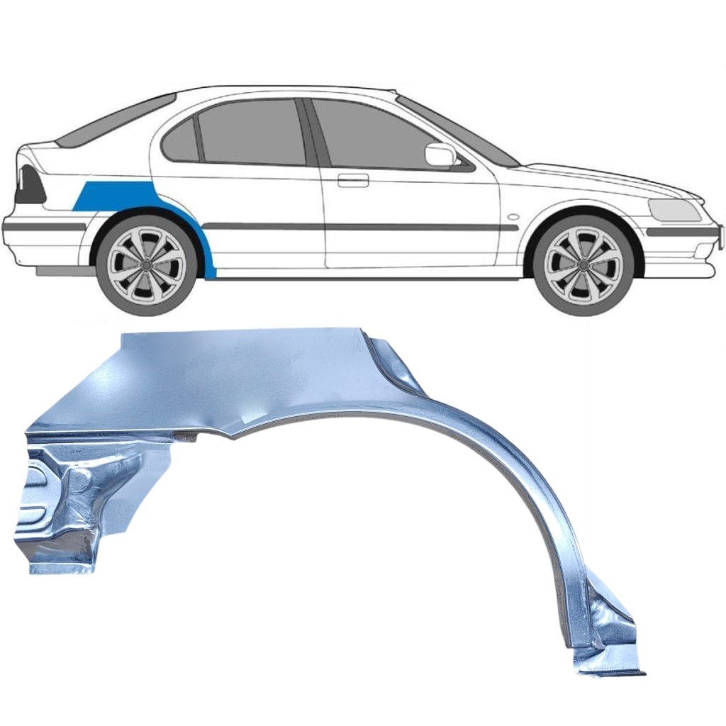 Aizmugurējā Arka Priekš Honda Civic Ma Mb 1995-2001 / Labā 5257