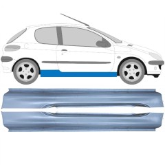 Pilns slieksnis priekš Peugeot 206 206+ 1998-2012 / Kreisais+Labais / Komplekts 9248