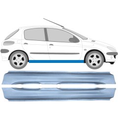 Pilns slieksnis priekš Peugeot 206 206+ 1998-2012 / Kreisais+Labais / Komplekts 9247