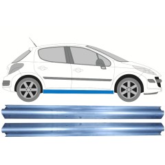 Slieksnis priekš Peugeot 207 207+ 2006- / Kreisais+Labais / Komplekts 9957