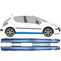 Pilns slieksnis priekš Peugeot 207 207+ 2006- / Kreisais+Labais / Komplekts 9234