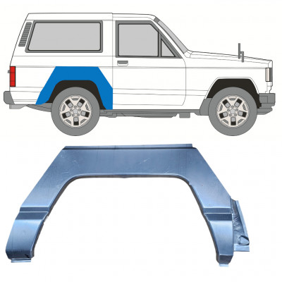 Aizmugurējā arka priekš Nissan Patrol 1979-1993 / Labā 9312