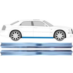 Slieksnis priekš Chrysler 300C 2004-2011 / Kreisais = Labais (simetrisks) / Komplekts 9515