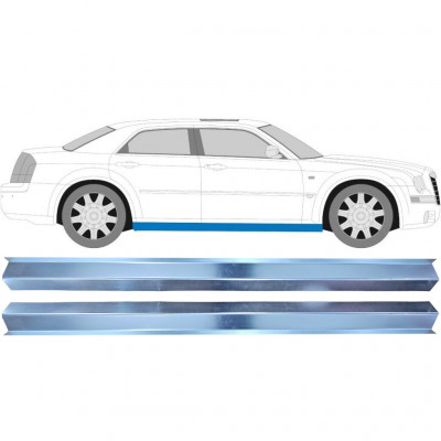 Slieksnis priekš Chrysler 300c 2004-2011 / Kreisais = Labais (simetrisks) / Komplekts 9515