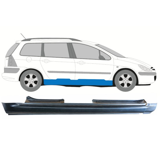 Pilns slieksnis priekš Peugeot 307 2001-2008 / Labā / COMBI 16967
