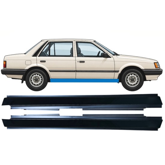 Pilns slieksnis priekš Mazda 323 BF 1985-1989 / Kreisā / Labā / Kreisais+Labais / Komplekts 12961
