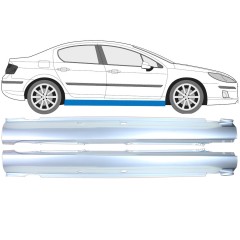 Pilns slieksnis priekš Peugeot 407 2004-2011 / Kreisais+Labais / Komplekts 16273