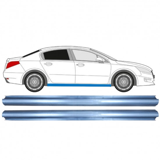 Slieksnis priekš Peugeot 508 2010-2018 / Komplekts 11448