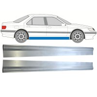 Sliekšņa apakšējā daļa priekš Peugeot 605 1989-1999 / Kreisais+Labais / Komplekts 15219