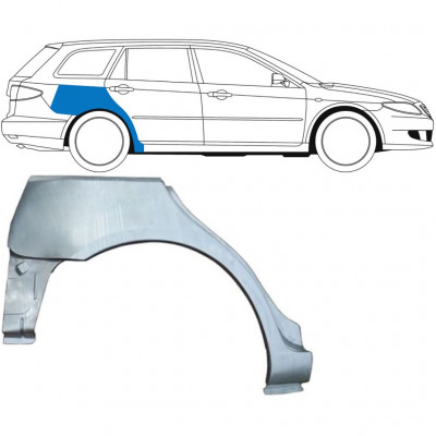 Aizmugurējā arka priekš Mazda 6 2002-2008 / Labā / COMBI 6133