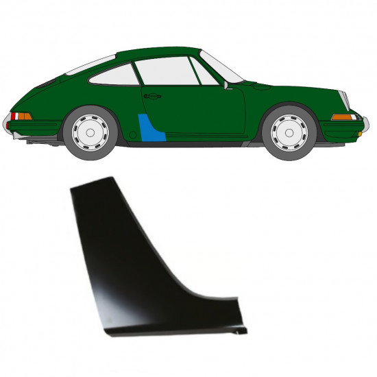 Aizmugurējā arka priekš Porsche 911 1964-1989 / Labā 12712