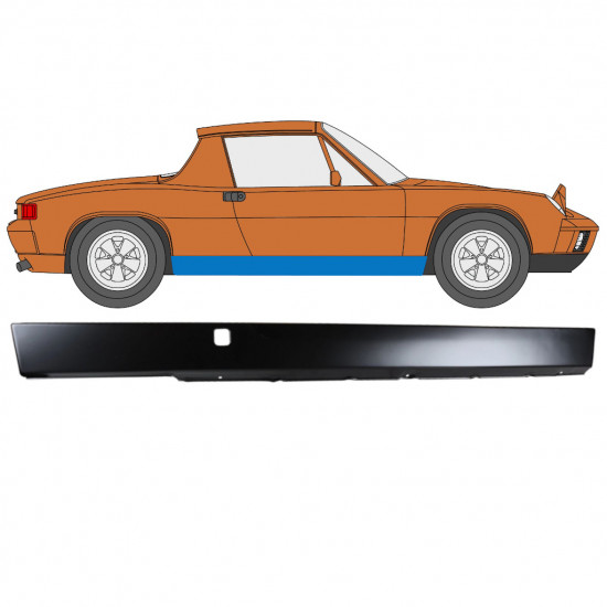 Pilns slieksnis priekš Porsche 914 1969-1976 / Labā 12733