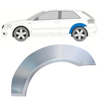 Aizmugurējā arka priekš Audi A3 8P 2003-2012 / Kreisā 16320