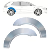 Aizmugurējā arka priekš Audi A3 8P 2003-2012 / Kreisais+Labais / Komplekts 16321