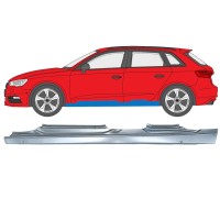 Pilns slieksnis priekš Audi A3 8V 2012-2020 / Kreisā / HATCHBACK 17284