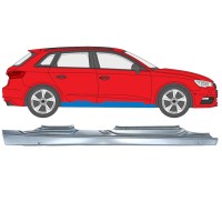 Pilns slieksnis priekš Audi A3 8V 2012-2020 / Labā / HATCHBACK 17283