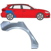 Aizmugurējā arka priekš Audi A3 8V 2012-2020 / Labā / HATCHBACK 17280