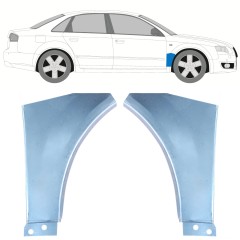 Priekšējā spārna daļa priekš Audi A4 B7 2004-2007 / Kreisais+Labais / Komplekts 15171