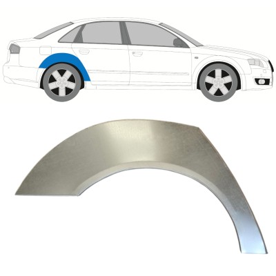 Aizmugurējā arka priekš Audi A4 B7 2004-2007 / Labā 14743