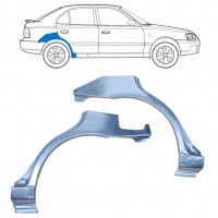 Aizmugurējā arka priekš Hyundai Accent 2000-2006 / Kreisais+Labais / Komplekts 9881