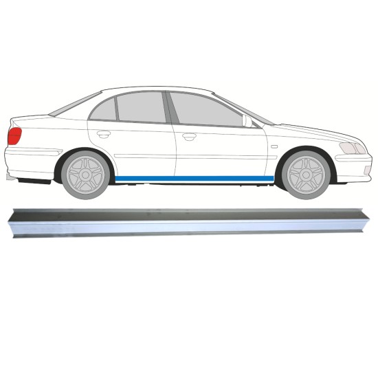 Sliekšņa augšējā daļa priekš Honda Accord 1998-2002 / Kreisais = Labais (simetrisks) 16284