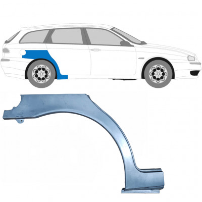 Aizmugurējā arka priekš Alfa Romeo 156 1997-2005 / Labā 5402