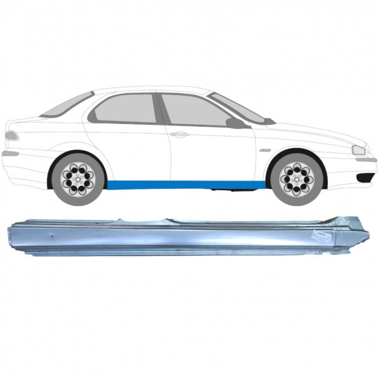 Pilns slieksnis priekš Alfa Romeo 156 1997-2005 / Labā 5399