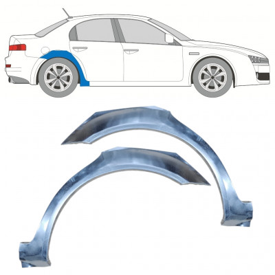 Aizmugurējā arka priekš Alfa Romeo 159 2005-2012 / Kreisais+Labais / Komplekts 9915