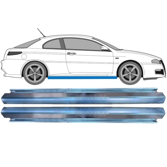 Slieksnis priekš Alfa Romeo GT 2003-2010 / Kreisais+Labais / Komplekts 16150