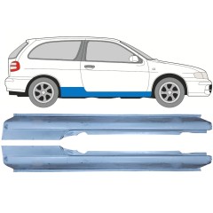 Pilns slieksnis priekš Nissan Almera N15 1995-1999 / Kreisais+Labais / Komplekts 10608