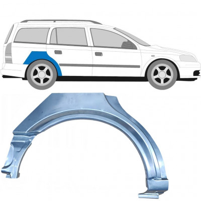 Aizmugurējā arka priekš Opel Astra 1998-2009 / Labā / COMBI 6860