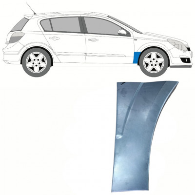 Priekšējā spārna daļa priekš Opel Astra 2003-2014 / Labā 10136