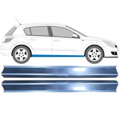 Slieksnis priekš Opel Astra H 2003-2014 / Kreisais = Labais (simetrisks) / Komplekts 9483