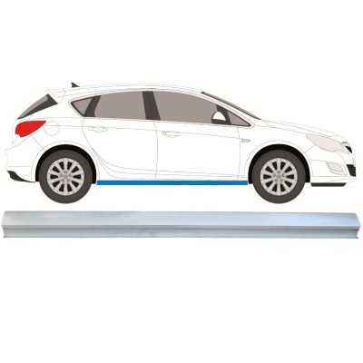 Slieksnis priekš Opel Astra J 2009-2015 / Kreisais = Labais (simetrisks) 15220