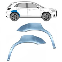 Aizmugurējā arka priekš Mitsubishi ASX 2010- / Kreisais+Labais / Komplekts 10469
