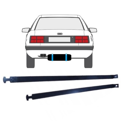 Degvielas tvertnes kronšteini priekš Audi 100 C3 1982-1990 14955