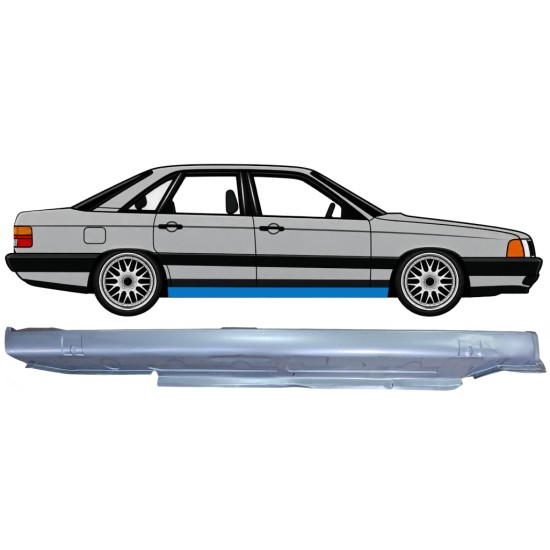 Pilns slieksnis priekš Audi 100 C3 1982-1990 / Labā 6419