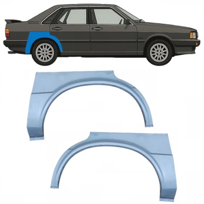Aizmugurējā arka priekš Audi 80 B2 1978-1986 / Kreisais+Labais / Komplekts 10505
