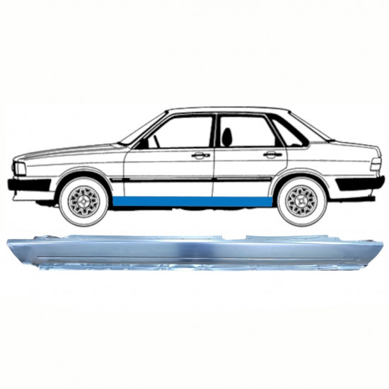 Pilns slieksnis priekš Audi 80 B2 1978-1986 / Kreisā 9115